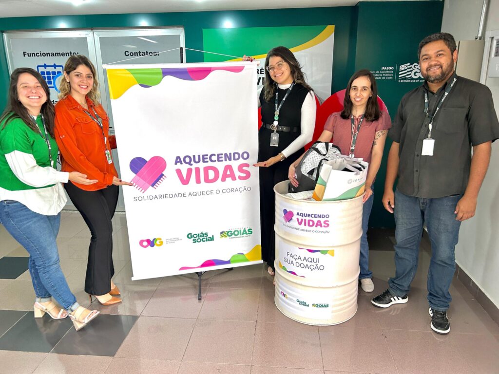 Ipasgo Saúde tem ponto de arrecação de doações para Campanha Aquecendo Vidas 2025