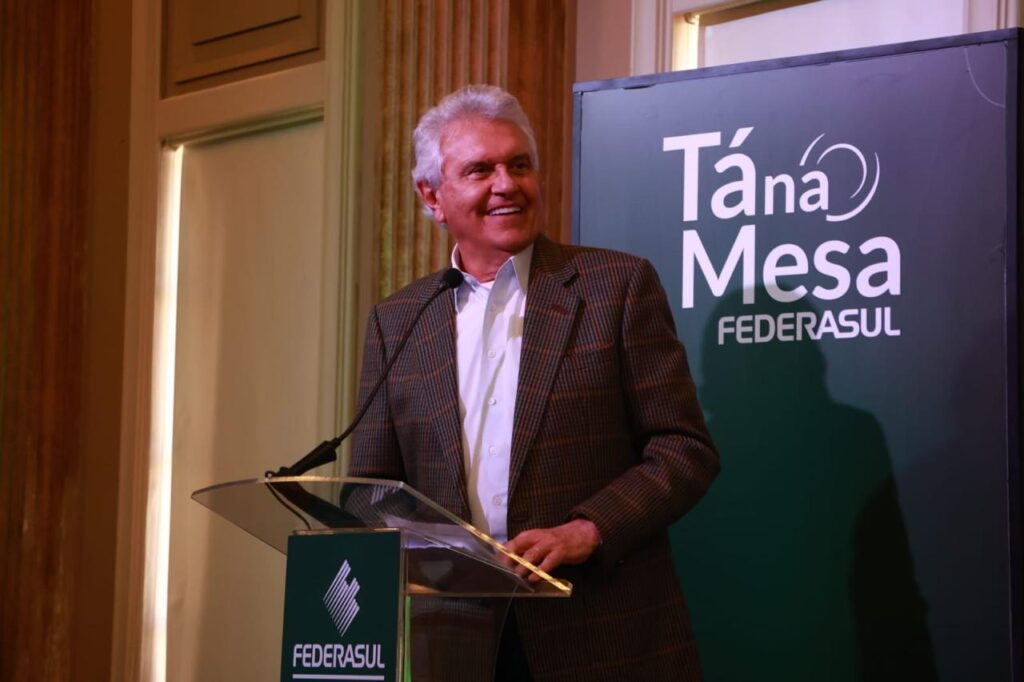 Em Porto Alegre, Caiado destaca modelo de gestão de Goiás