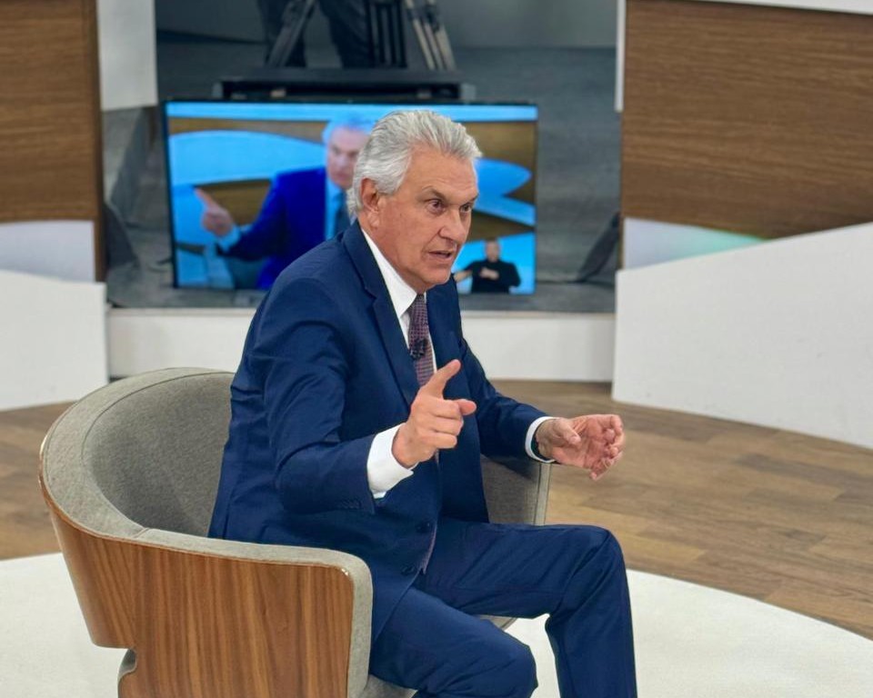 "Quando você promove tranquilidade, não há espaço para o crime", afirma Caiado no Roda Viva