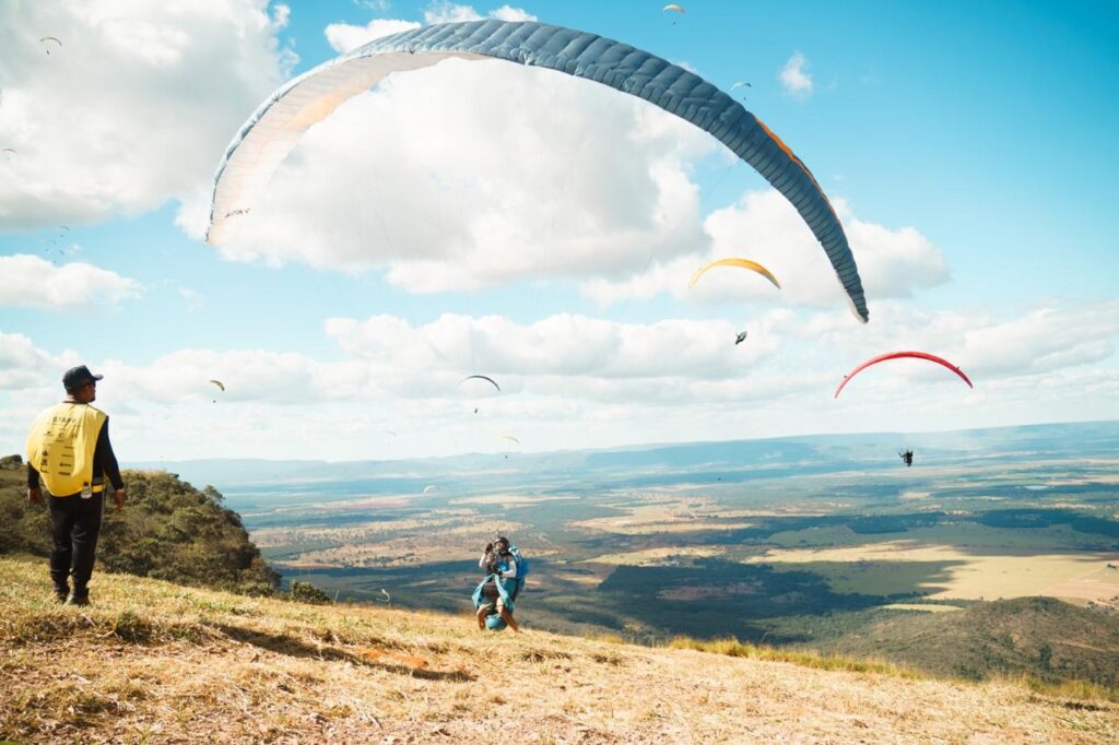Voo livre de parapente