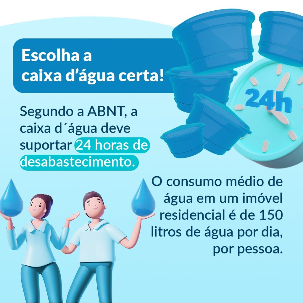 cartaz caixa d´água