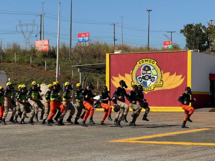 CBMGO forma especialistas em ocorrências com produtos perigosos