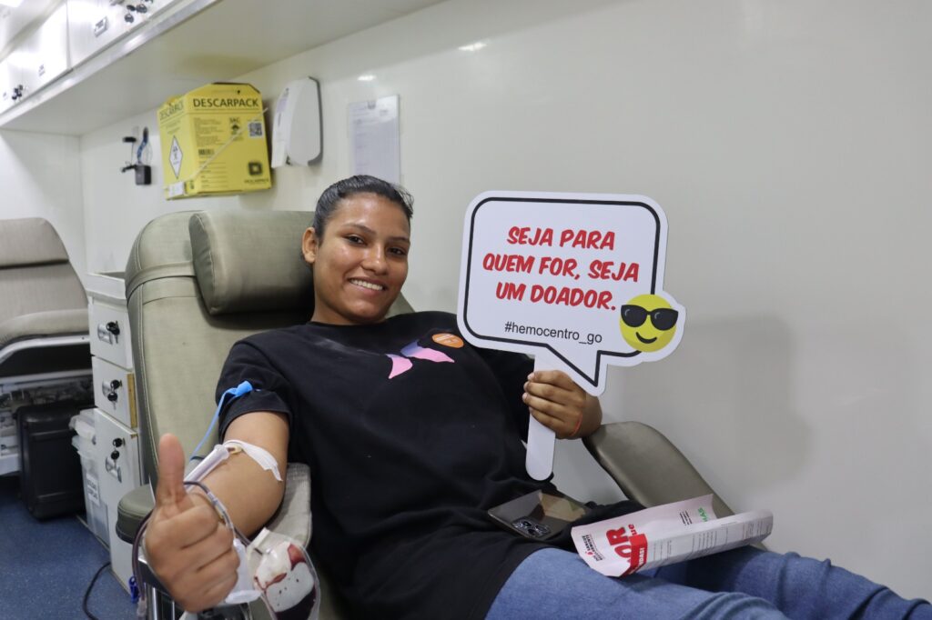 Hemocentro na Romaria de Trindade