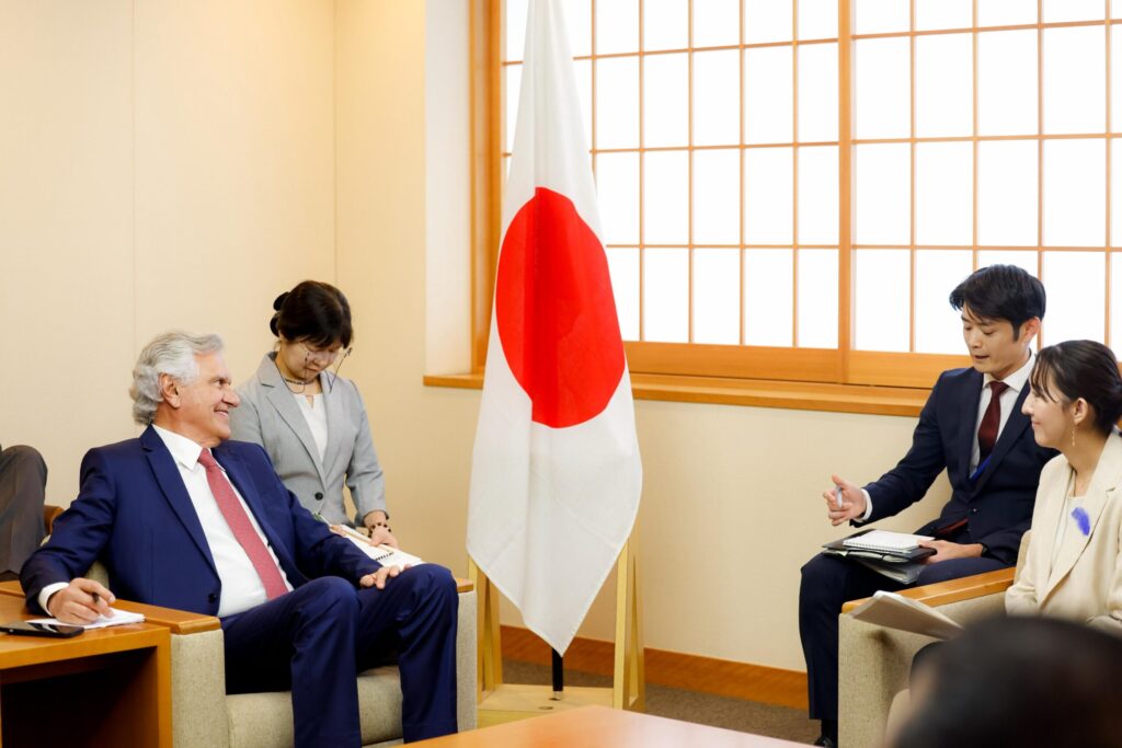 Caiado na Missão ao Japão