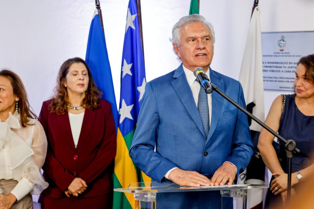 Caiado visita sedes simbólicas do sistema de Justiça na cidade de Goiás