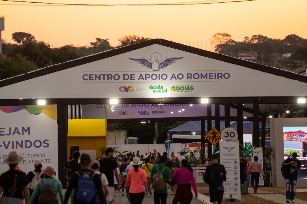 Quase 300 mil romeiros já foram atendidos no Centro de Apoio da OVG