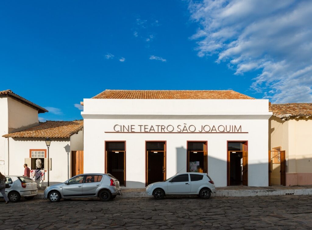 Cineteatro São Joaquim na cidade de Goiás