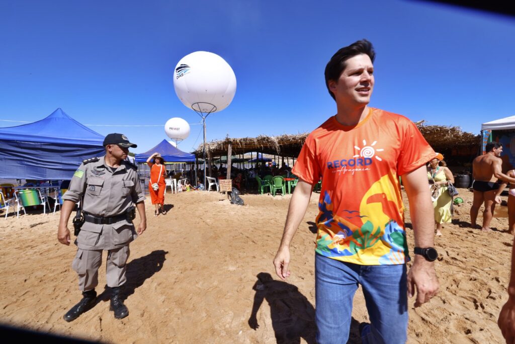 Daniel Vilela destaca segurança no Vale do Araguaia, em Aruanã