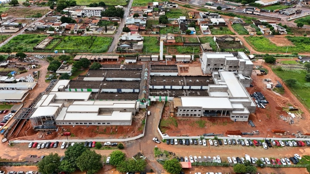 Goinfra avança com obras estratégicas para fortalecer infraestrutura da saúde em Goiás