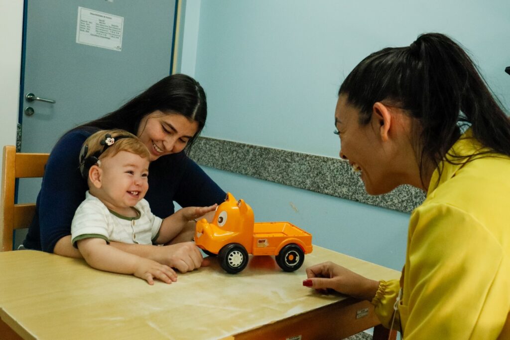 Atendimento de paciente no Crer