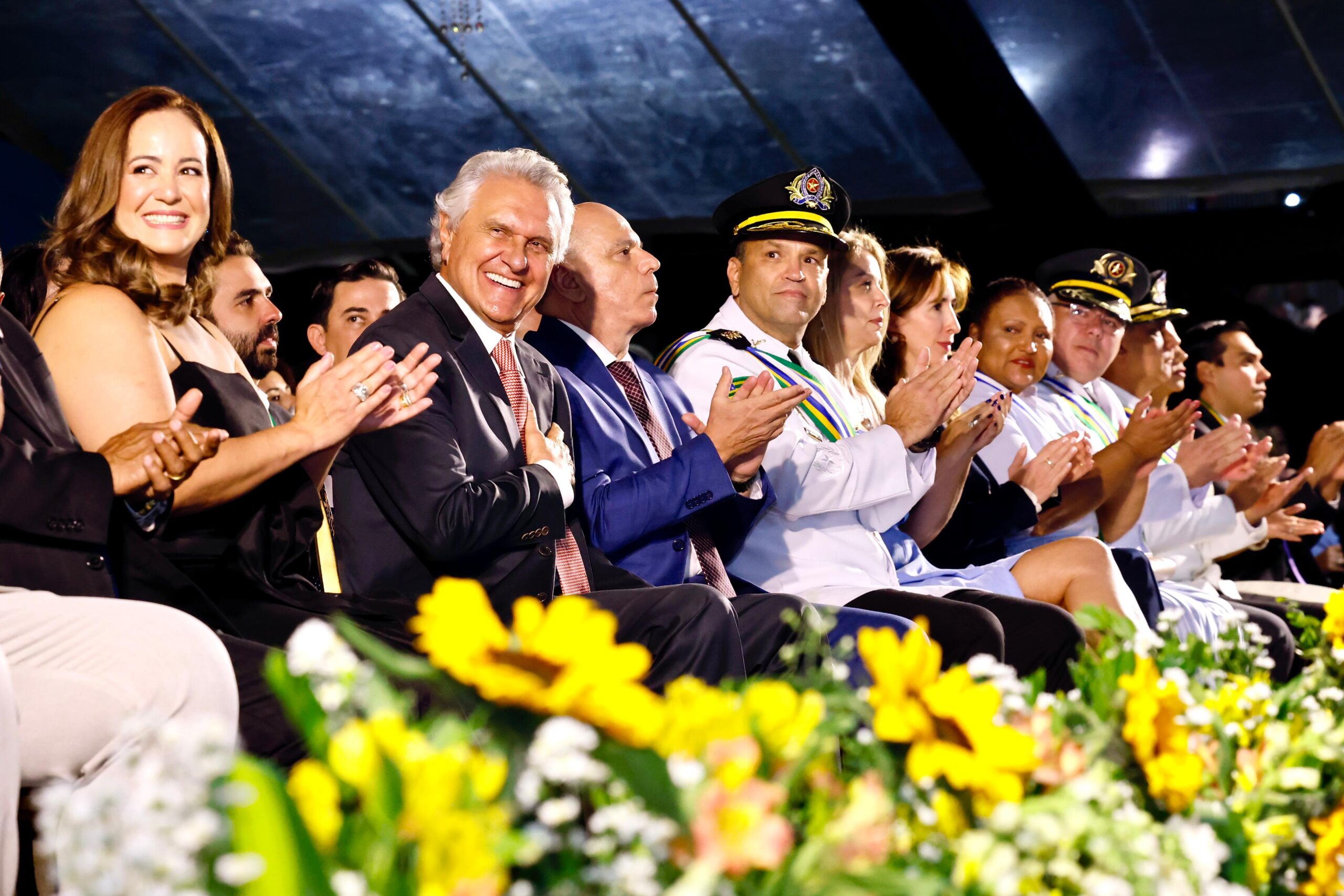 Caiado exalta PMGO como melhor do Brasil em aniversário da corporação