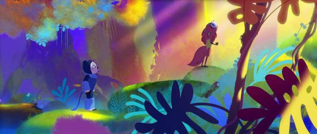 Cine Teatro São Joaquim apresenta clássicos e aventuras para garotada - cena da animação infantil "Perlimps"