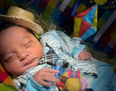 HEL realiza ensaio fotográfico com recém-nascidos