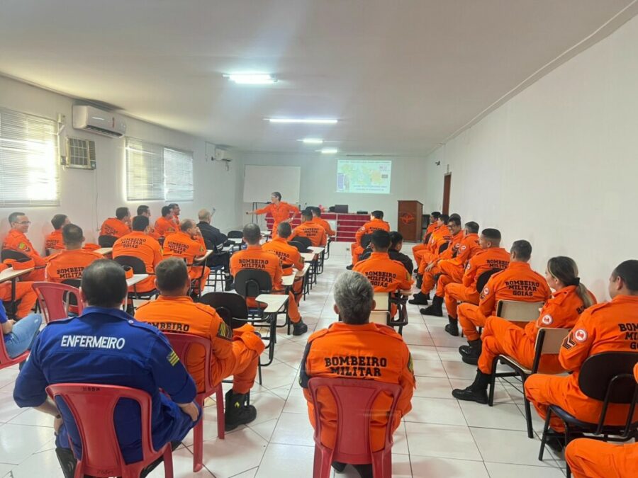 Curso dos bombeiros sobre atendimento a mulheres vítimas de violência