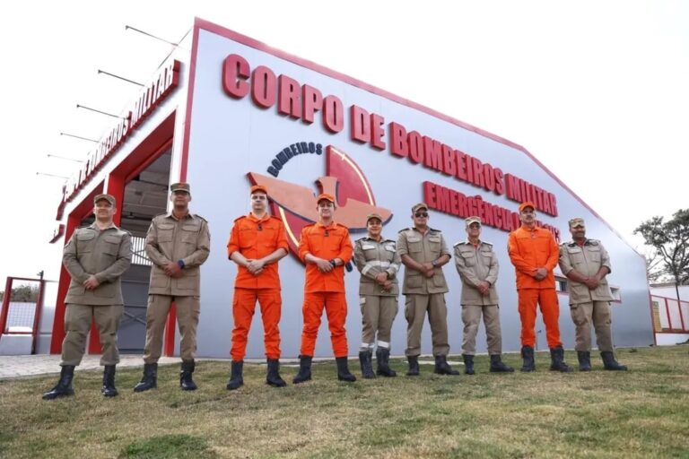 Inauguração do Destacamento do Corpo de Bombeiros em Alto Paraíso