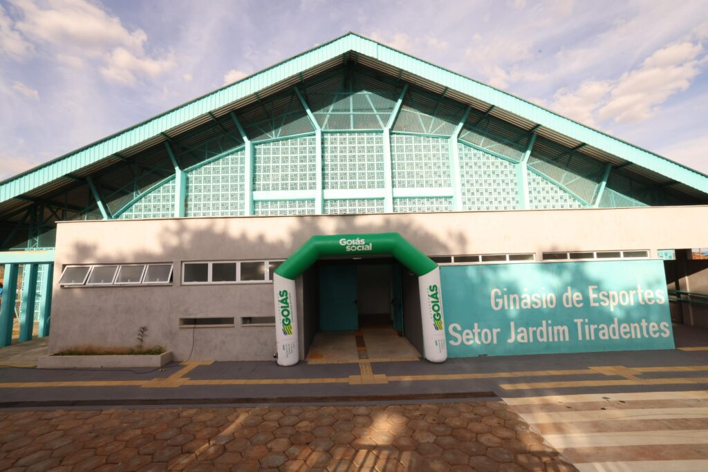 Ginásio de Esportes do Setor Tiradentes, em Aparecida de Goiânia