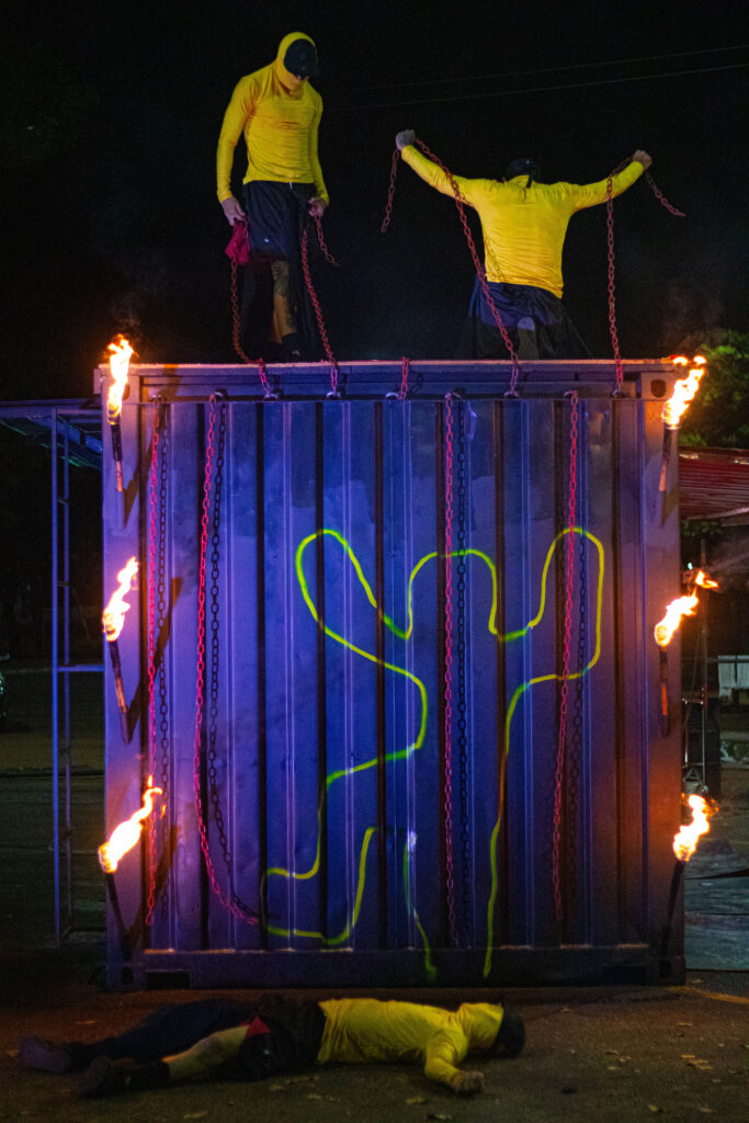 Espetáculo “Contenção” leva arte das periferias às ruas de Goiânia e Aparecida