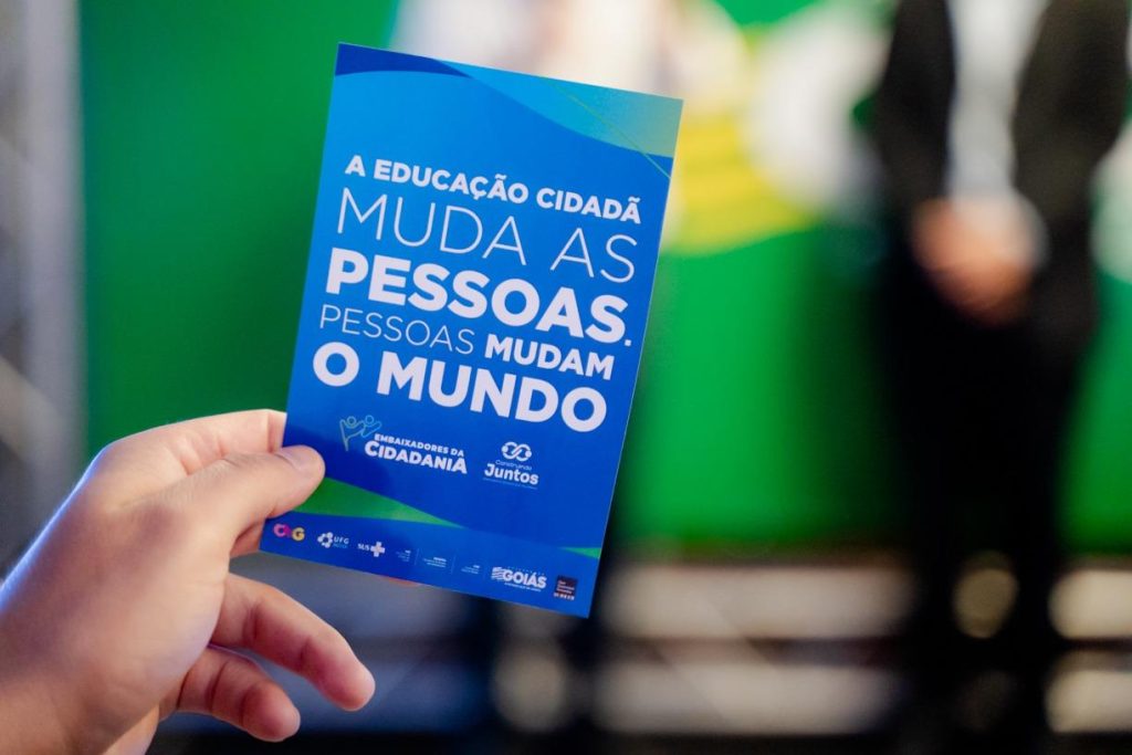 Inscrições dos Embaixadores da Cidadania 2025 começam nesta quinta-feira