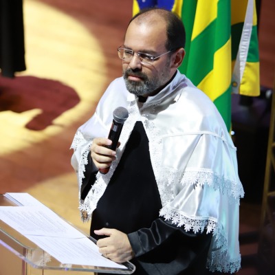 Antonio Cruvinel assume segundo mandato como reitor da UEG - cerimônia de posse