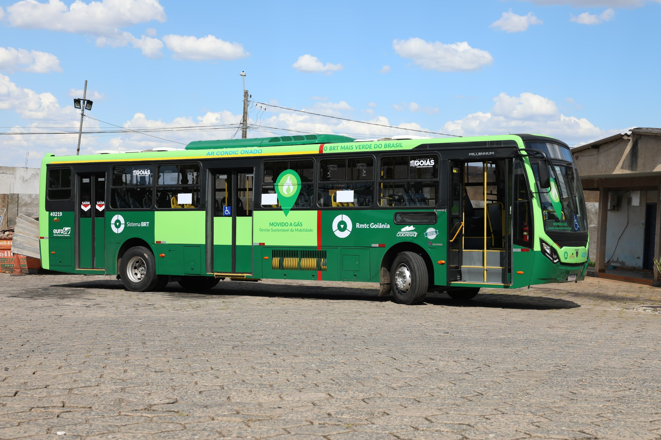 ônibus de biometano