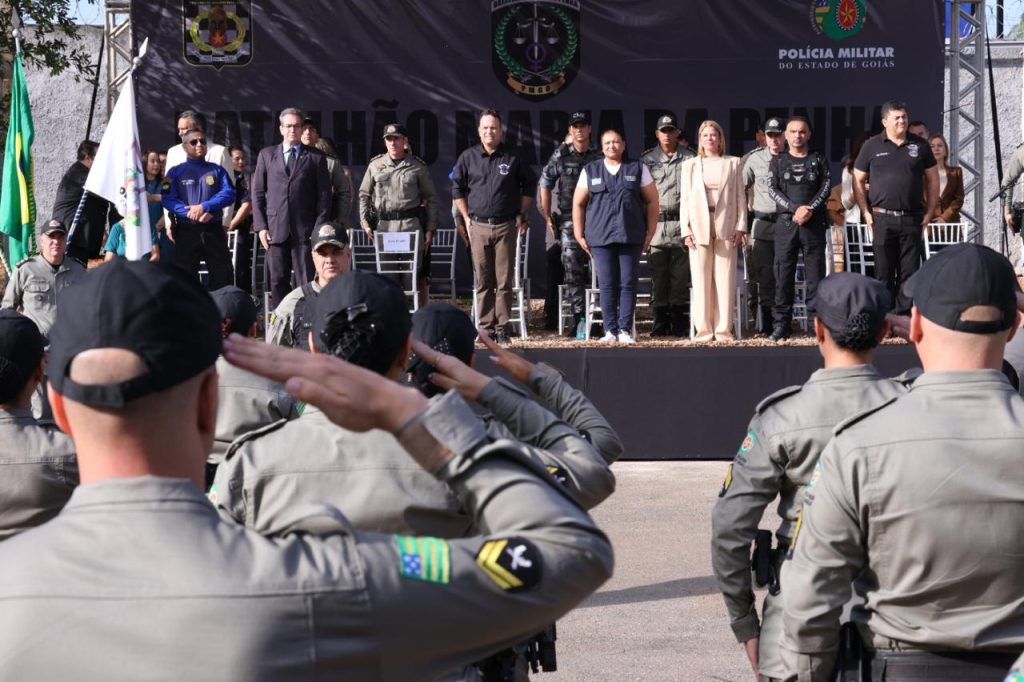 sede do Batalhão Maria da Penha Goiânia
