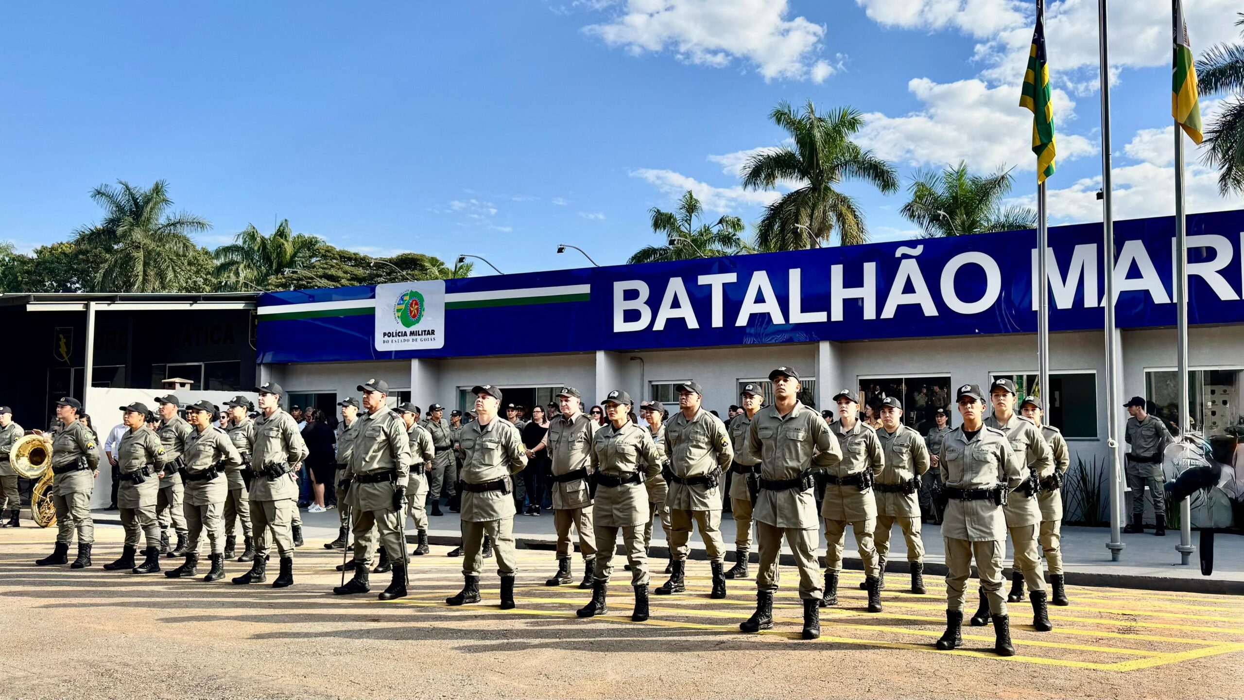 Batalhão Maria da Penha em Goiânia