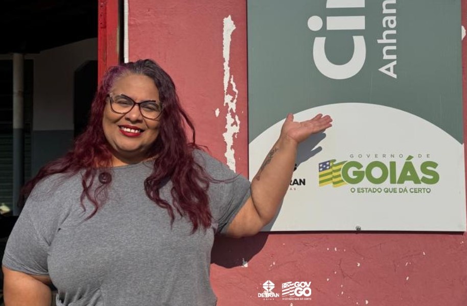 Detran-GO leva serviços e sinalização a Anhanguera