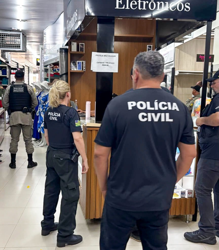 Operação Envio Legal mira fraude na venda de eletrônicos em Goiânia