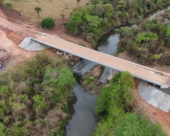 Goinfra conclui ponte de concreto armado na GO-154