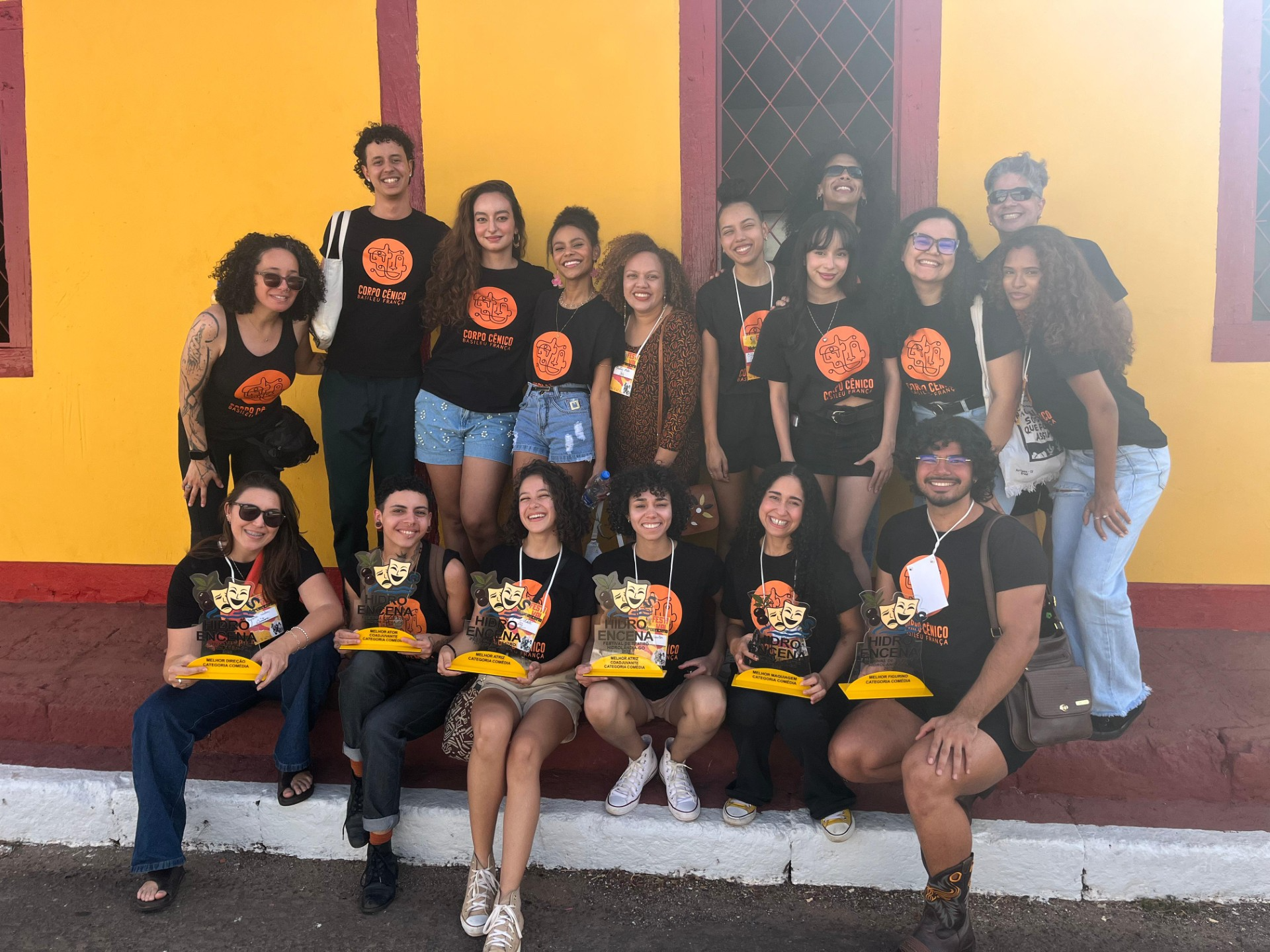 Corpo Cênico Basileu França leva seis prêmios no Festival Hidroencena