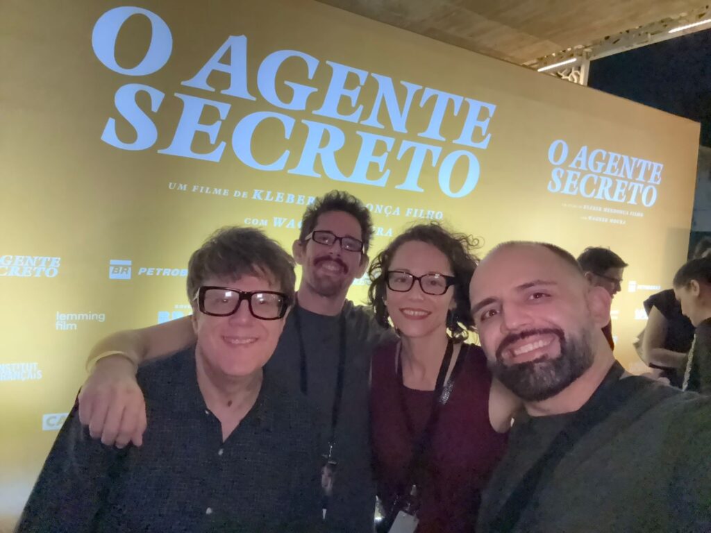 Equipe do Cine Cultura participa de pré-estreia do longa “O Agente Secreto” em Recife