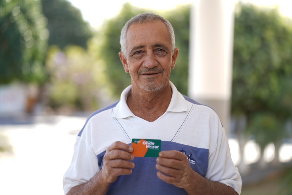 Entrega do cartão do Aluguel Social