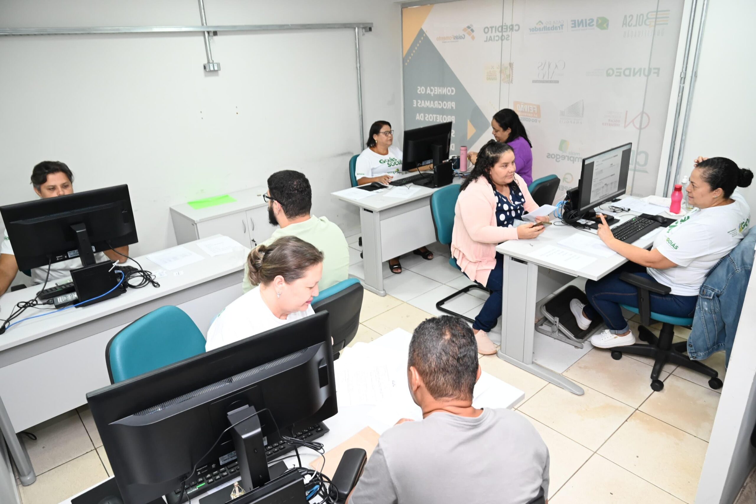 Ação será realizada de segunda a quarta-feira, no Shopping Flamboyant, em Goiânia, e contará com entrevistas presenciais e chance de contratação imediata