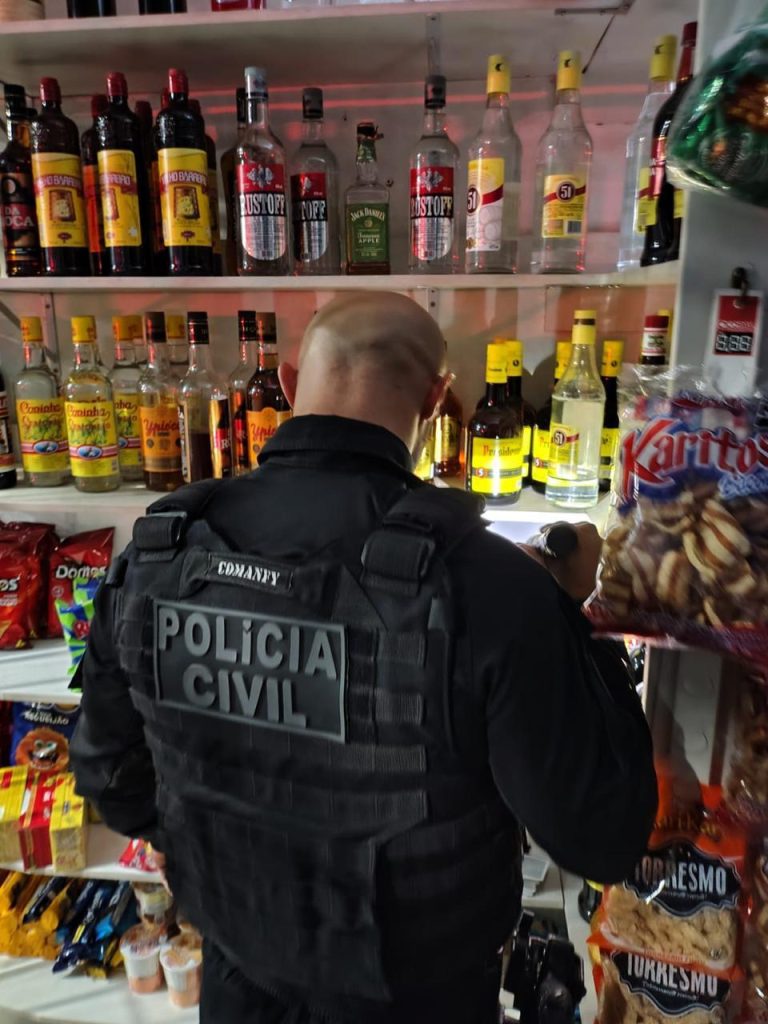Força-tarefa fiscaliza bebidas