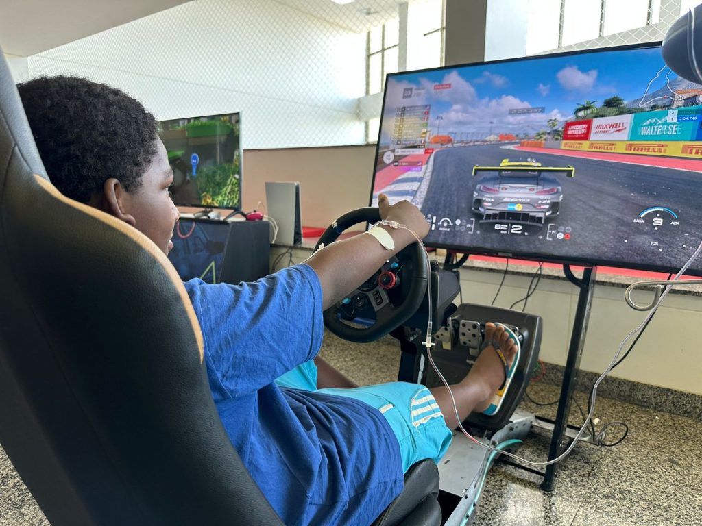 Hecad utiliza game terapia para contemplar pacientes infantis em Outubro