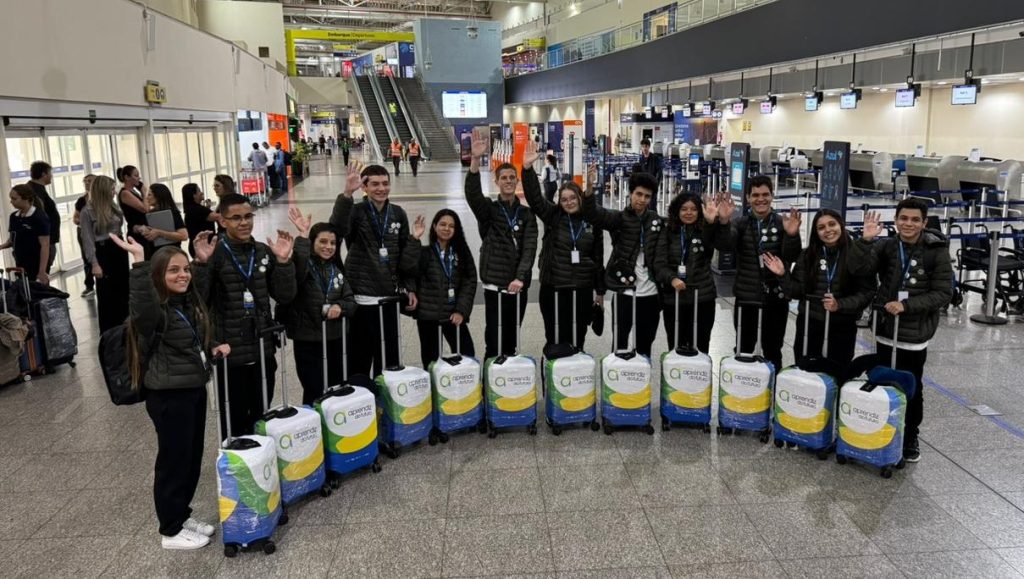 Começa intercâmbio do desafio Aprendizes da Matemática