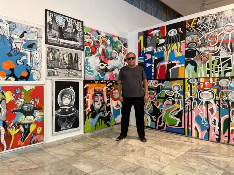 Pitágoras estreia duas exposições em Goiânia