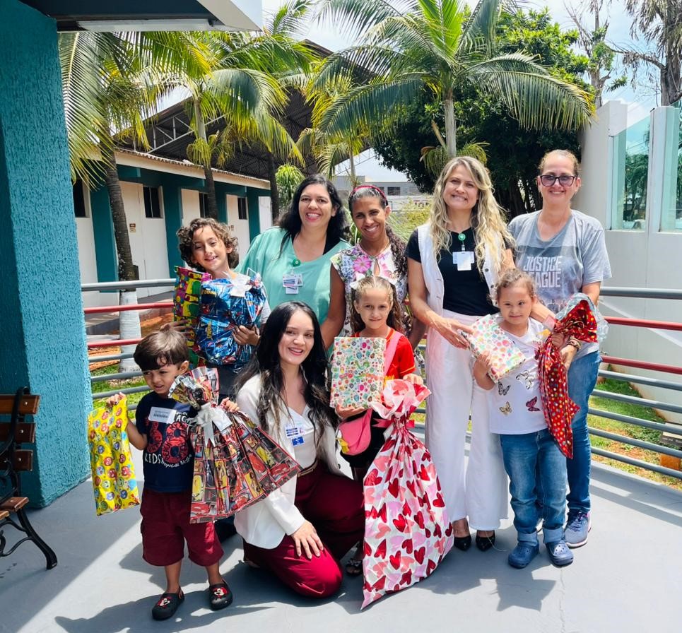 Campanha solidária leva alegria a crianças atendidas no Ceap-Sol