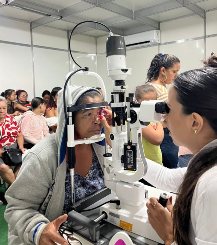 Atendimento do Programa Olhar para Todos