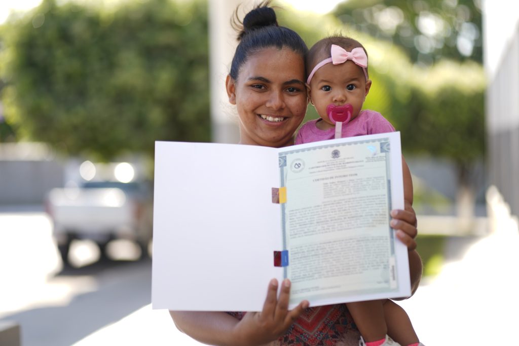 Família com escritura