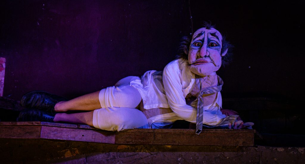 Boneco-personagem da peça Gervásio