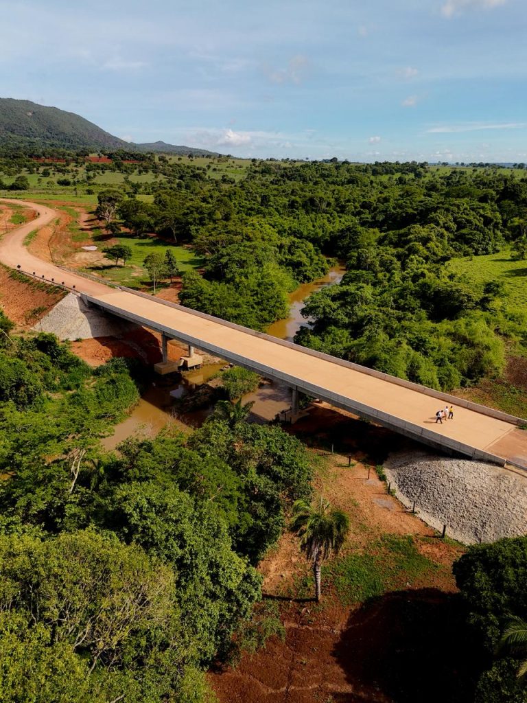 Inaugurada ponte sobre o Rio Santa Maria, em Campestre de Goiás