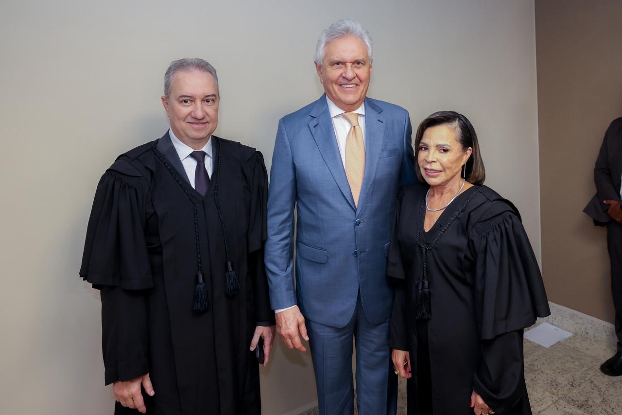 Caiado diz que novos desembargadores engrandecem quadro do TJGO