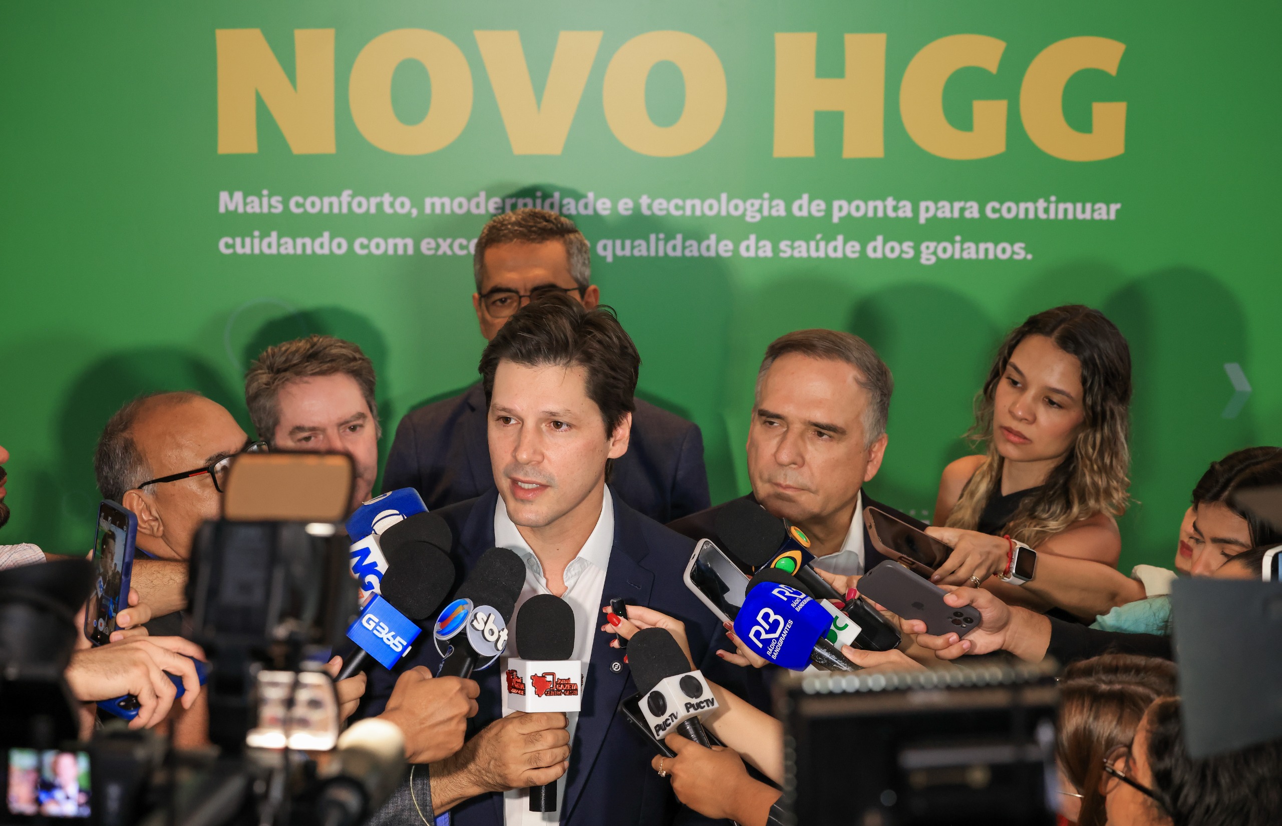 Daniel Vilela inaugura novo HGG