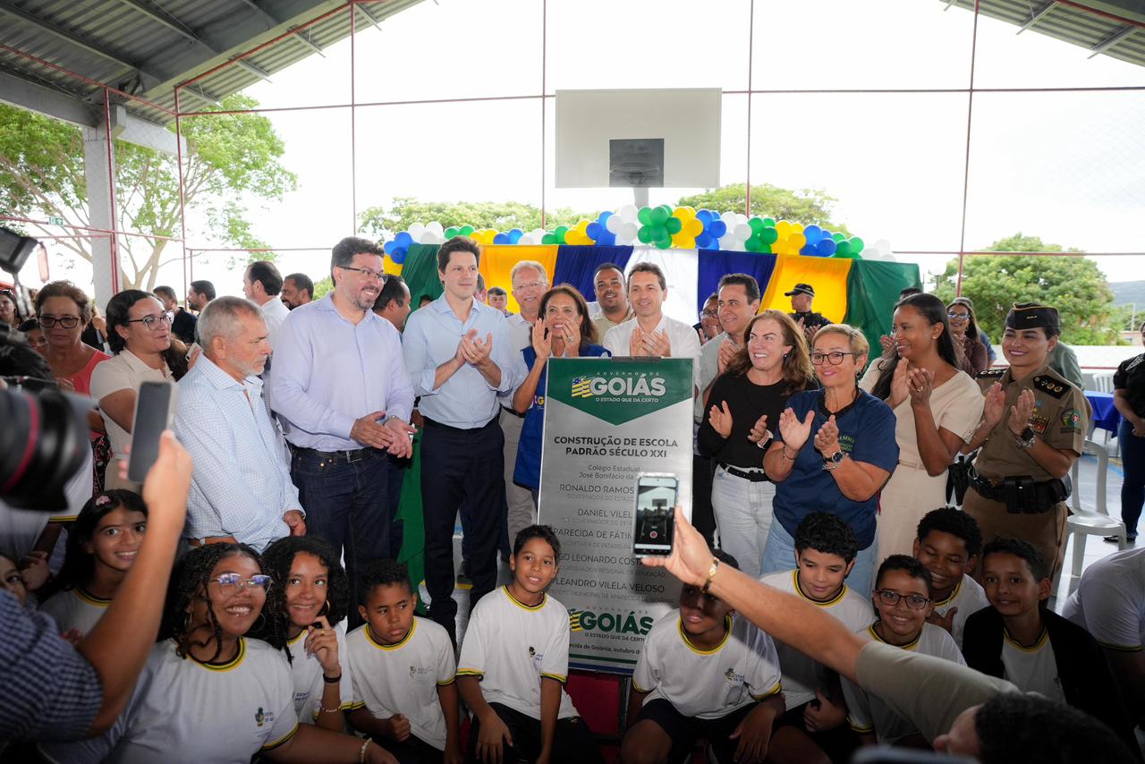 Inauguração de escola em Aparecida abre ano letivo de 2026 