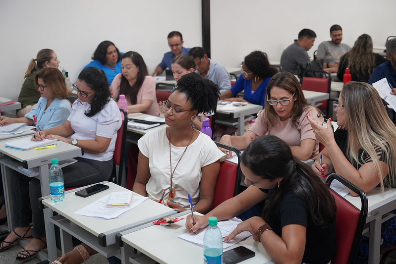 Sala de aula na Escola de Governo