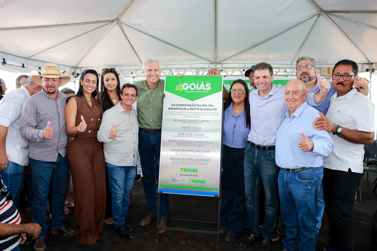 Integração asfáltica GO-154 Bonópolis