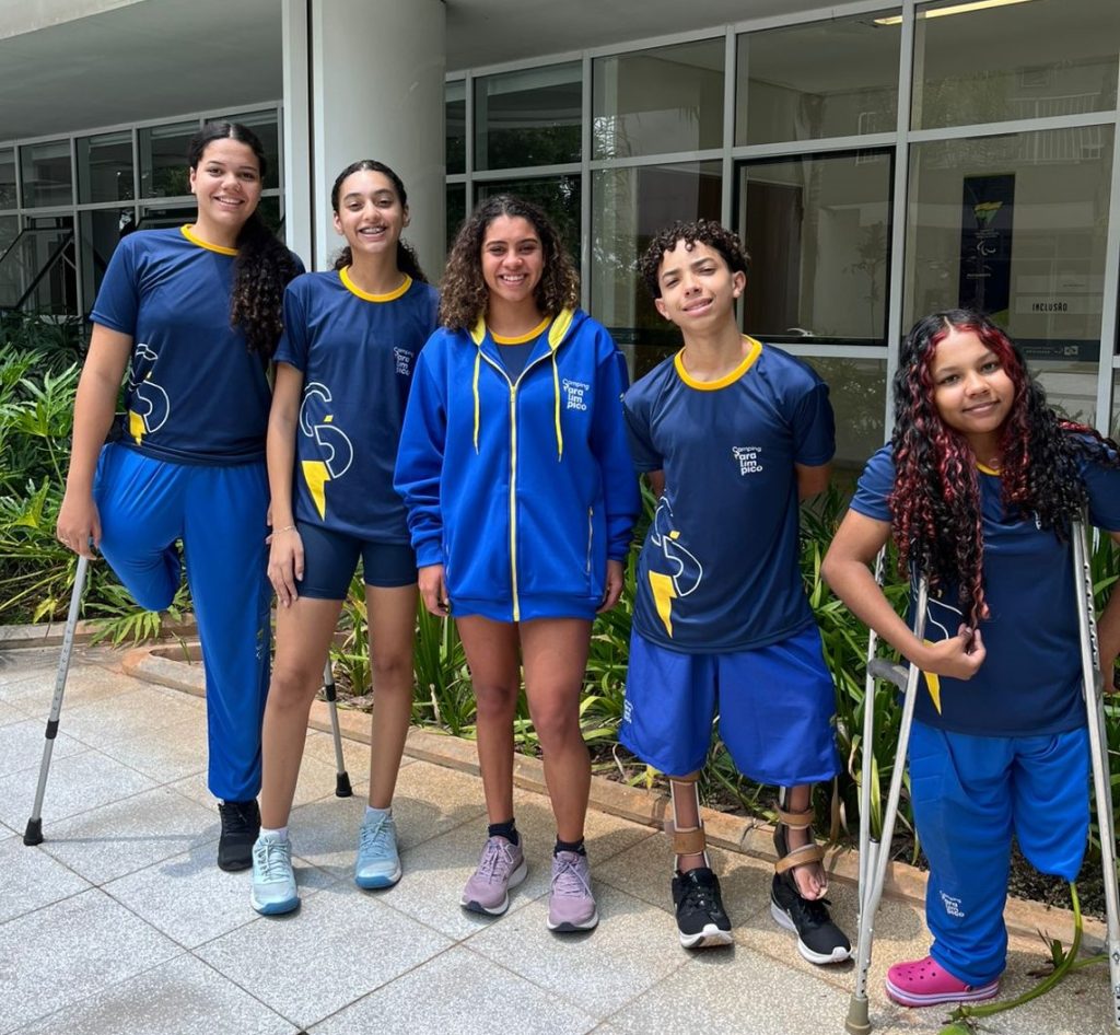 Goiás manda cinco representantes para Camping Escolar Paralímpico, em São Paulo