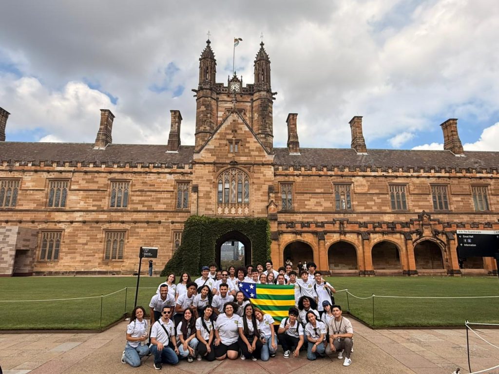 Alunos do Goiás pelo Mundo