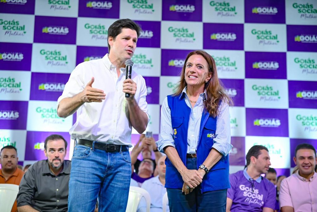 Daniel e Gracinha no Goiás Social Mulher em Aparecida